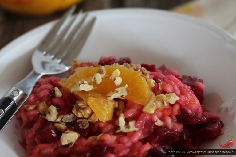 Rosa Rote Rüben Risotto