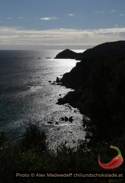 Cap Lardier en contre-jour