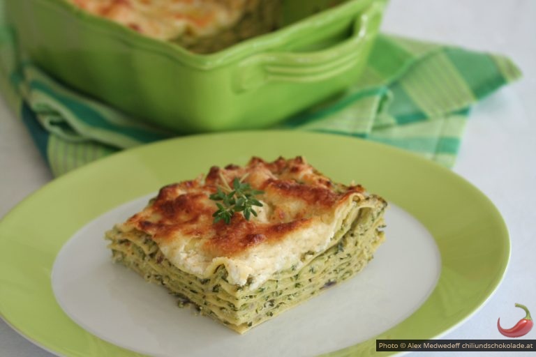 Zucchinilasagne!