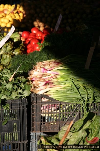 Gemüse am Markt