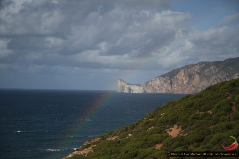 Pan di Zucchero et arc en ciel