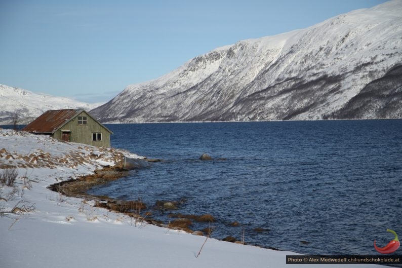 Maison en bord du Kaldfjorden