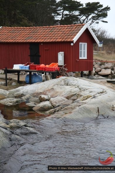 Maison de pêche à Västra Bryggan
