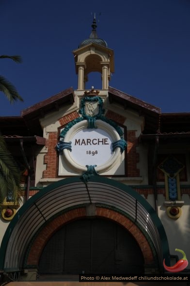 Lanterneau sud de du Marché des Halles de Menton