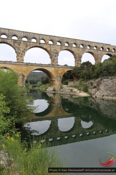 Pont du Gard et le Gardon