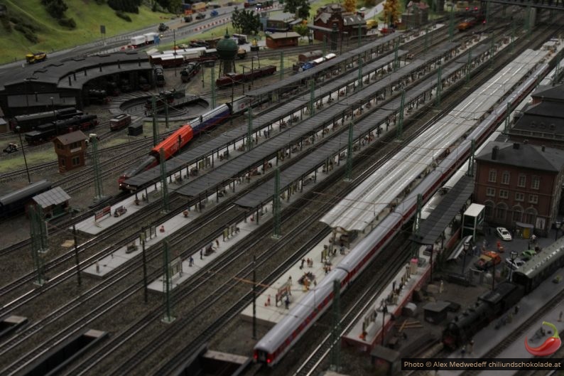 Bahnhof «Kuffingen» im Miniaturwunderland