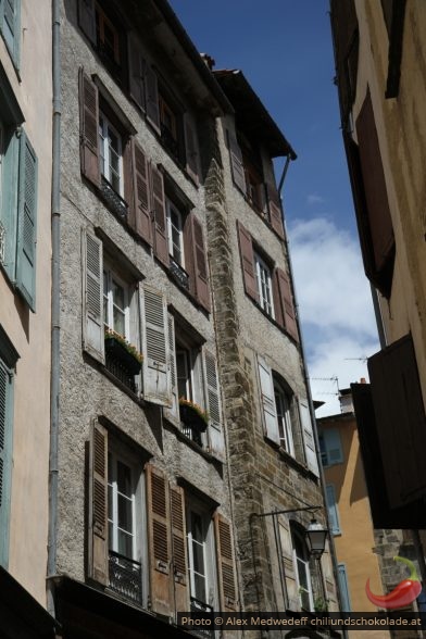 Maisons hautes du centre-ville du Puy-en-Velay