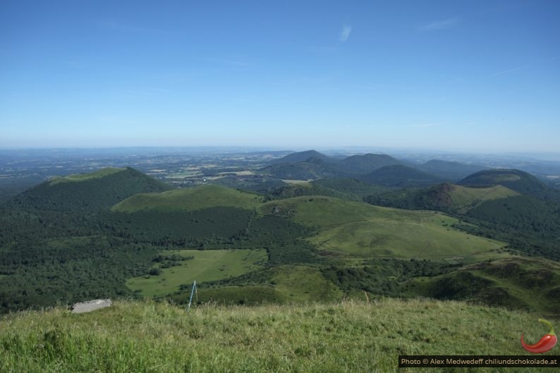 Volcans au nord du Puy de Dôme