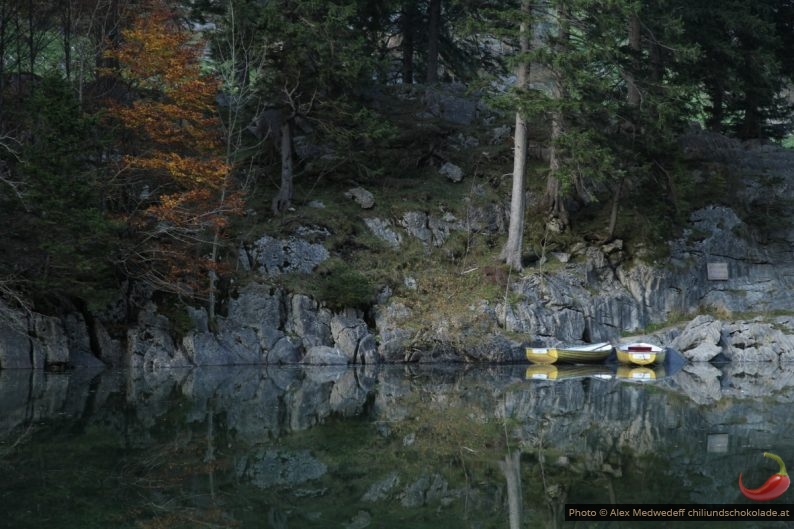 Boote am Seealpsee