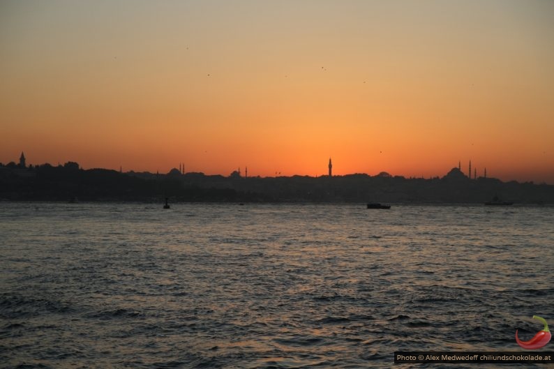 Bosporus und Minarette Istanbuls