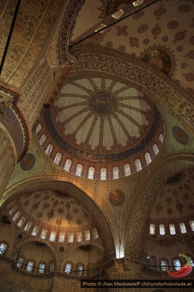 Kuppeln der Sultan-Ahmed-Moschee