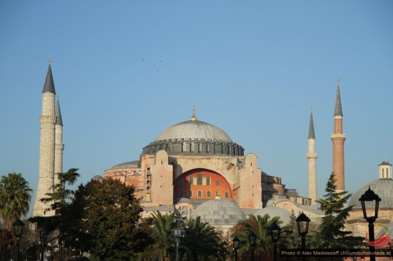 Hagia Sophia von Süden gesehen