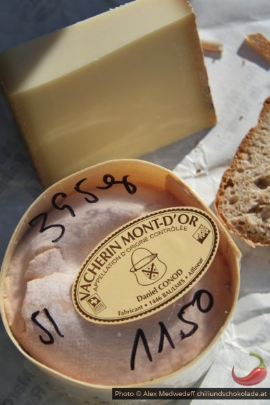 Vacherin Mont-d'Or de Daniel Condo et Gruyère