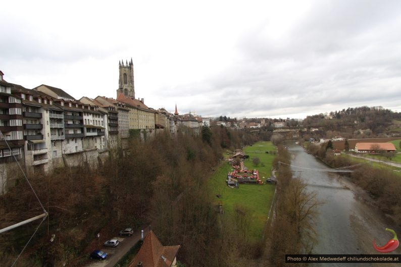 Fribourg au bord de la Sarine