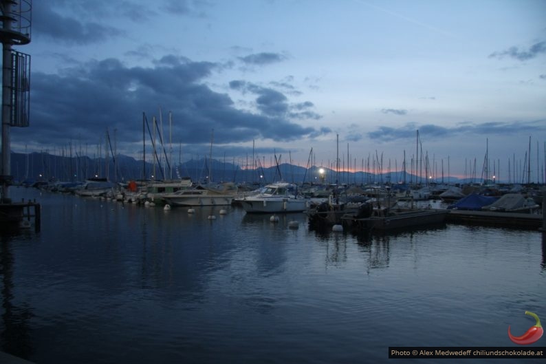 Bateaux de plaisance au Port d'Ouchy