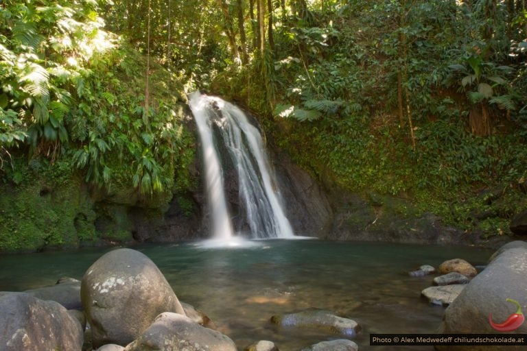 Guadeloupe – unter Wasserfällen und an türkisen Stränden