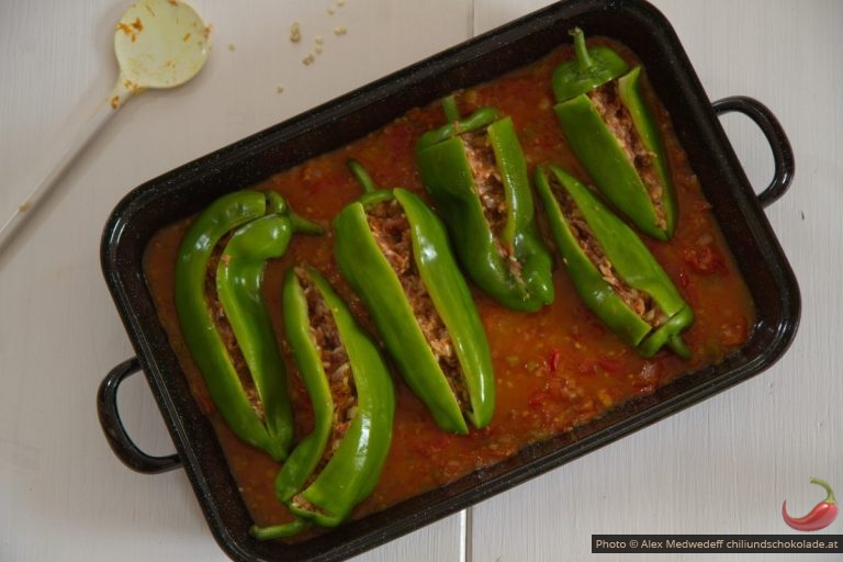 Gefüllte Paprika unklassisch