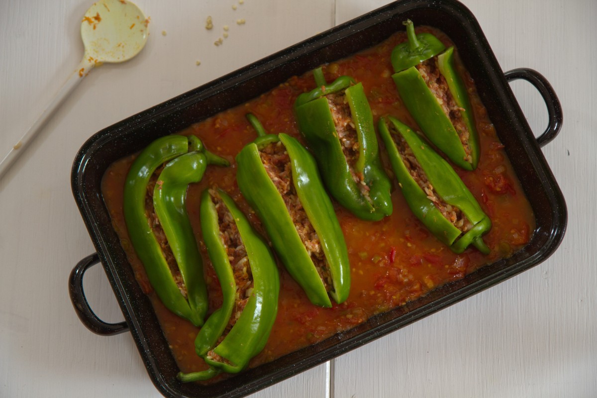 Gefüllte Paprika unklassisch