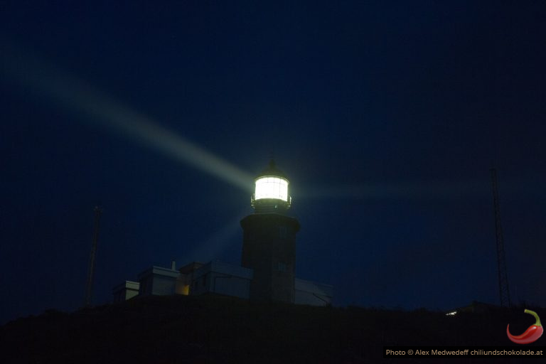 Leuchtturm bei Nacht fotografieren