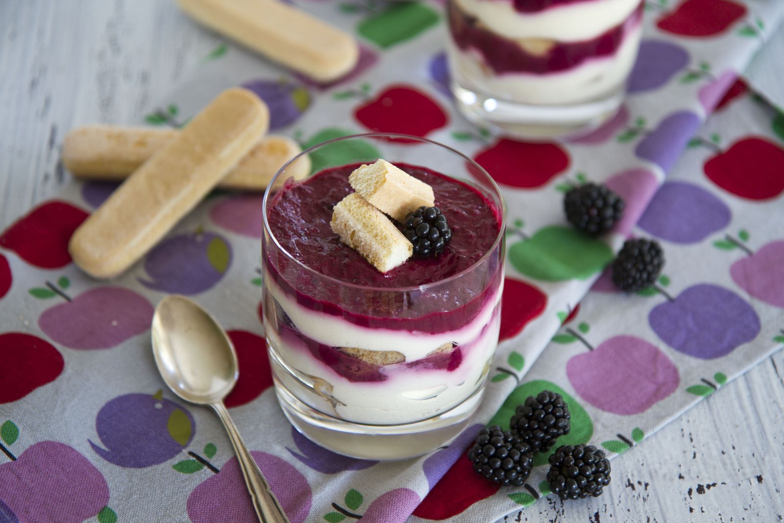 Brombeertiramisu