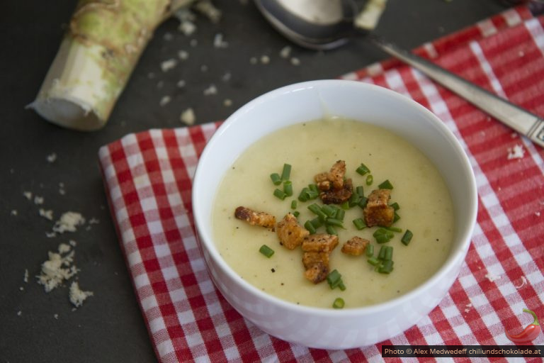 Kartoffelsuppe mit Kren