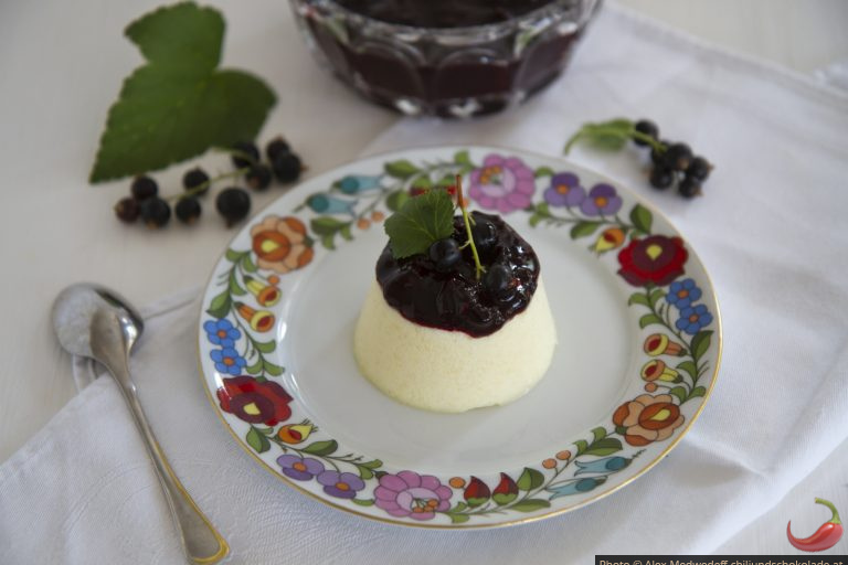 Pannacotta Cassis