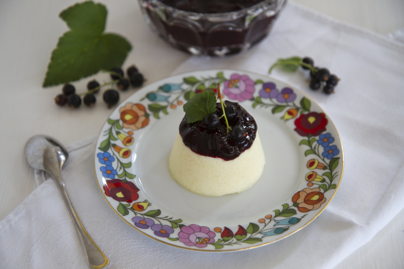 Pannacotta Cassis