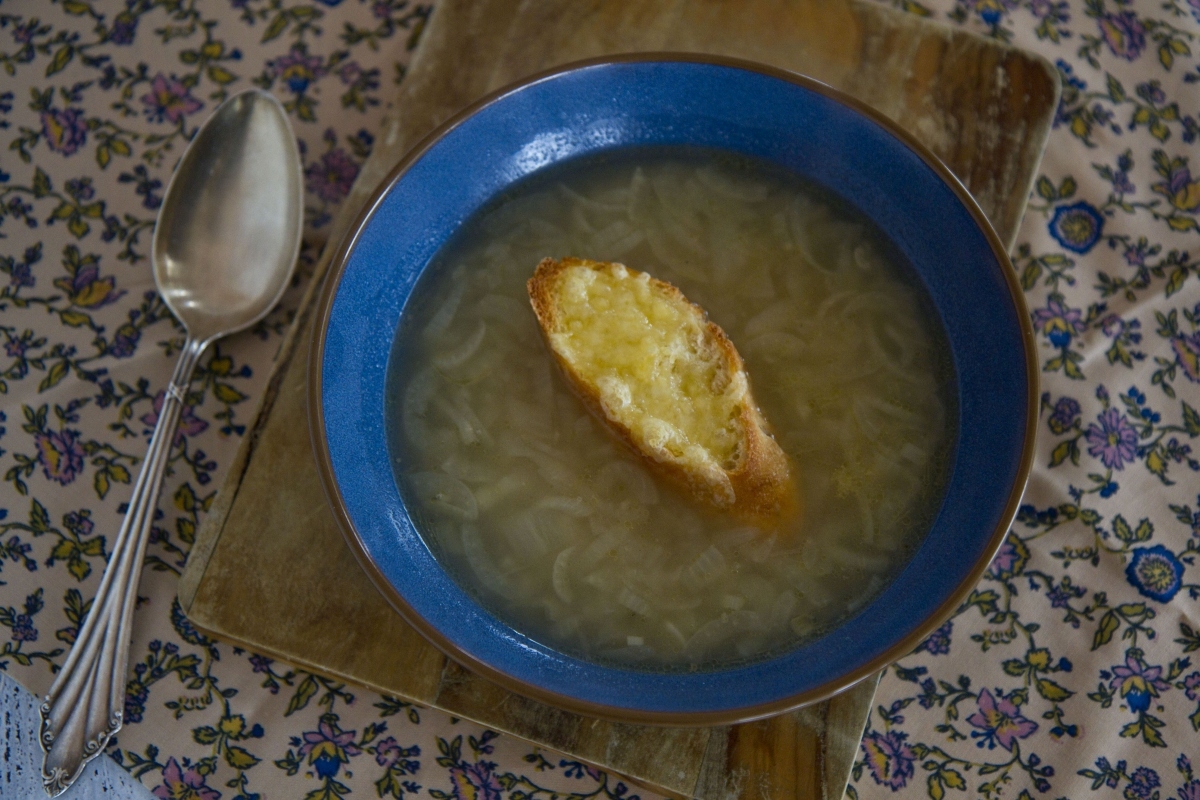 Zwiebelsuppe